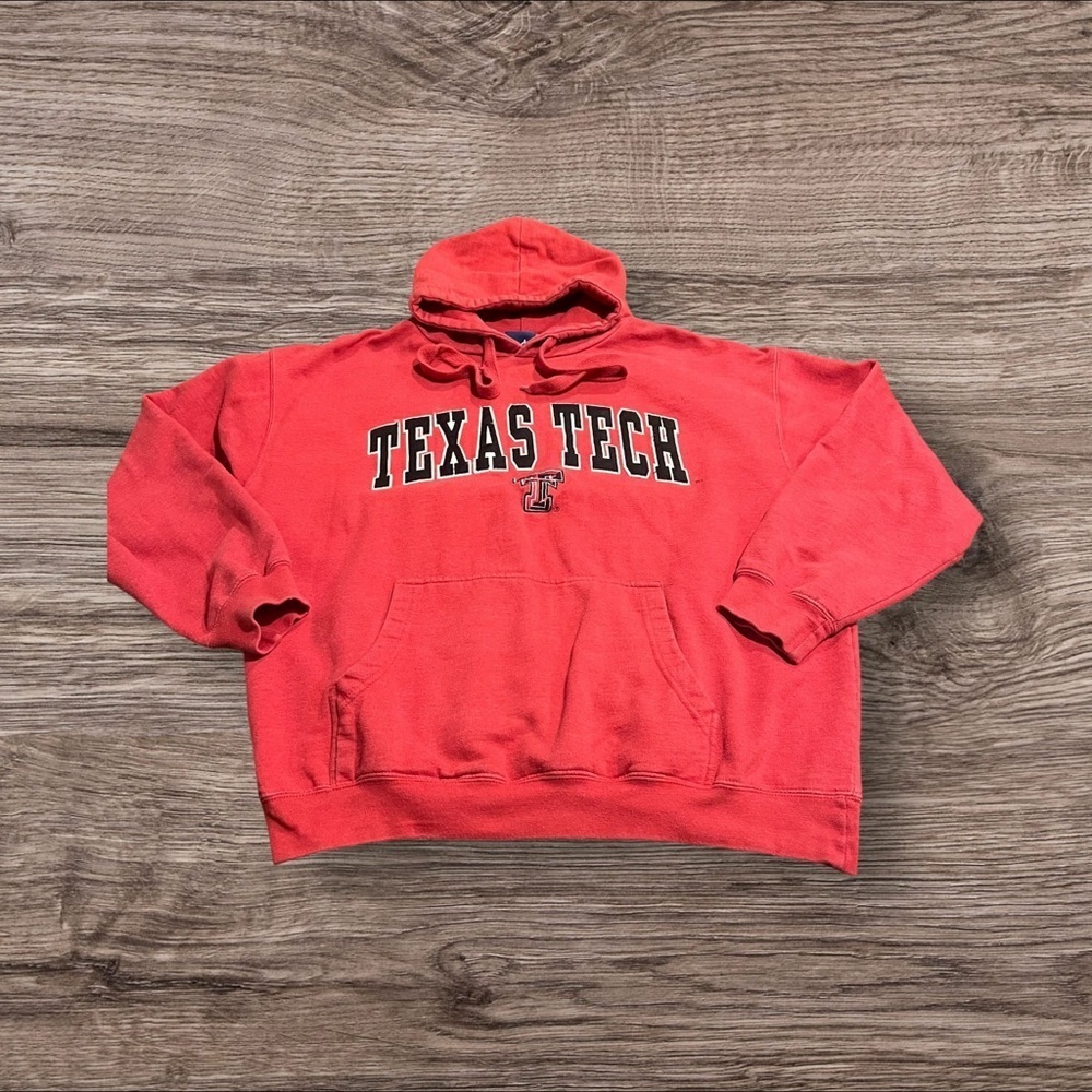 Texas Tech Old Varsity Brand OVB Red Raiders Sweatshirt Hoodie